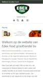 Mobile Screenshot of edexfood.com